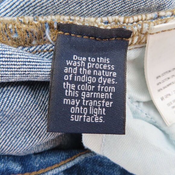 J Crew Women 25 Slim Broken In Boyfriend Distressed Medium Wash Blue Denim Jeans - Picture 9 of 13